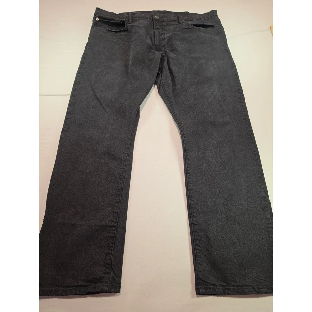 Polo Ralph Lauren Varick Slim Straight Jeans Black Mens 40x30 710726967001
